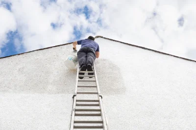 Peinture extérieure à Nurlu — façades et ravalement